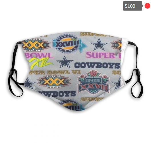 NFL Dallas cowboys Dust mask with filter